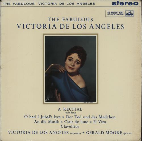 Victoria De Los Angeles The Fabulous Victoria De Los Angeles - 1st vinyl LP album (LP record) UK VJILPTH756033