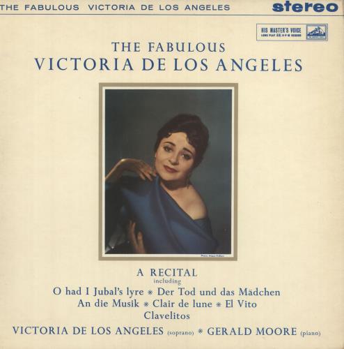 Victoria De Los Angeles The Fabulous Victoria De Los Angeles vinyl LP album (LP record) UK VJILPTH747930