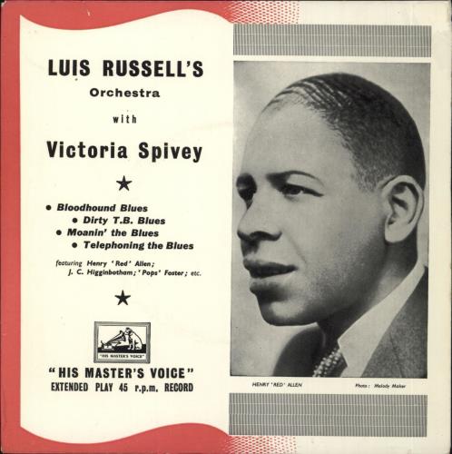 Victoria Spivey Victoria Spivey EP 7" vinyl single (7 inch record / 45) UK VJM07VI548842