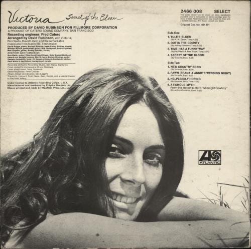 Victoria Secret Of The Bloom vinyl LP album (LP record) UK WMCLPSE613178