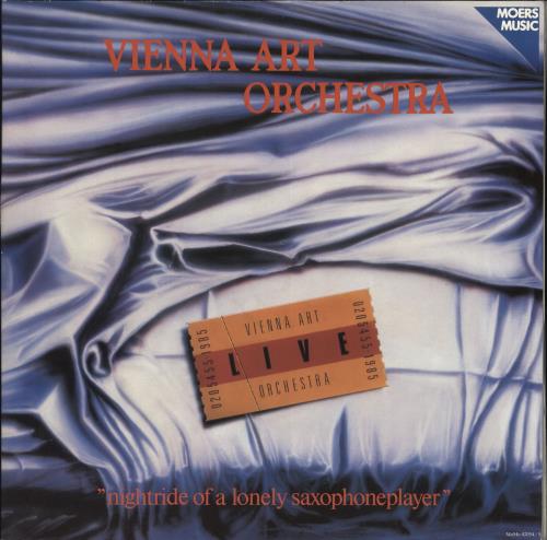Vienna Art Orchestra Nightride Of A Lonely Saxophoneplayer 2-LP vinyl record set (Double LP Album) German Y4G2LNI708300