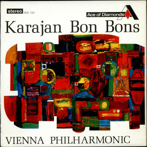 Vienna Philharmonic Orchestra Karajan Bon Bons vinyl LP album (LP record) UK VIHLPKA503037