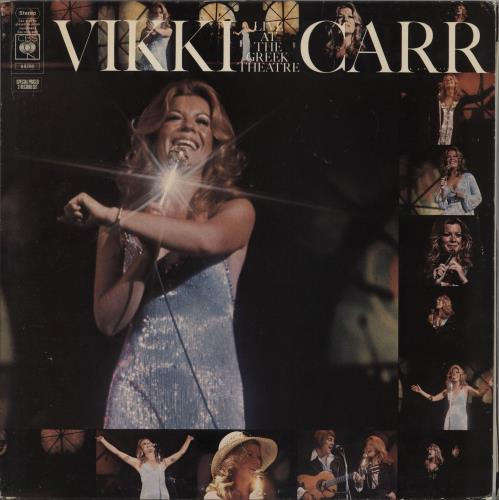 Vikki Carr Live At The Greek Theatre 2-LP vinyl record set (Double LP Album) UK VKC2LLI442903