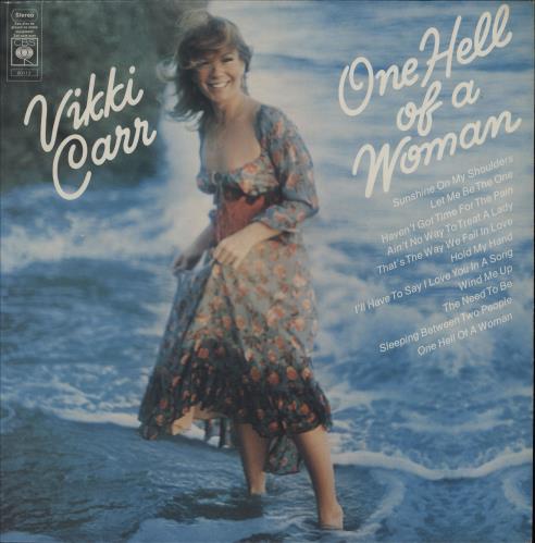 Vikki Carr One Hell Of A Woman vinyl LP album (LP record) UK VKCLPON457633