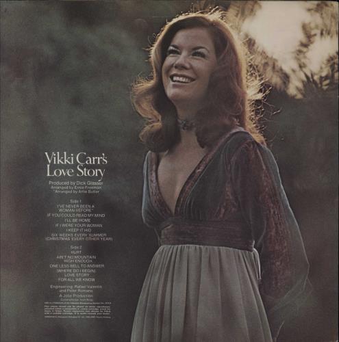 Vikki Carr Vikki Carr's Love Story vinyl LP album (LP record) UK VKCLPVI418186