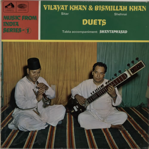 Vilayat Khan Duets vinyl LP album (LP record) UK V6ULPDU591952