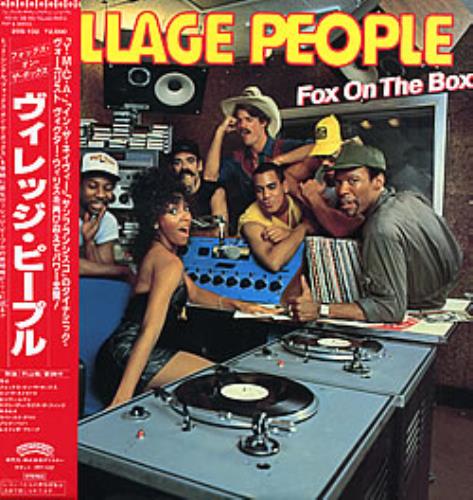 Village People Fox On The Box vinyl LP album (LP record) Japanese VILLPFO258825