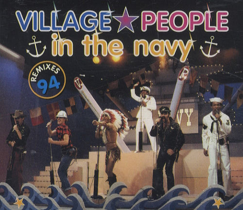 Village People In The Navy CD single (CD5 / 5") UK VILC5IN60282