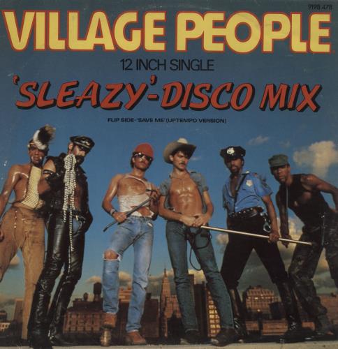 Village People Sleazy 12" vinyl single (12 inch record / Maxi-single) UK VIL12SL762194