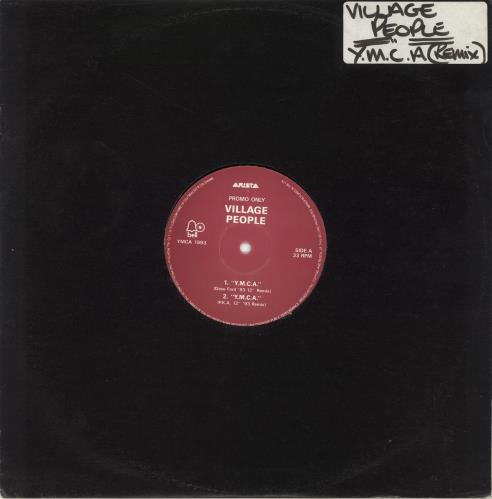 Village People Y.M.C.A. 12" vinyl single (12 inch record / Maxi-single) UK VIL12YM99815