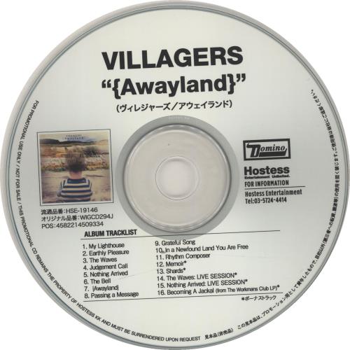 Villagers Awayland + PR CD-R acetate Japanese VI9CRAW651966