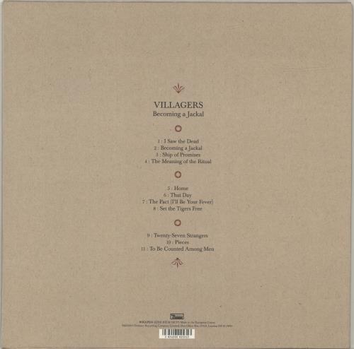 Villagers Becoming A Jackal 2-LP vinyl record set (Double LP Album) UK VI92LBE507596