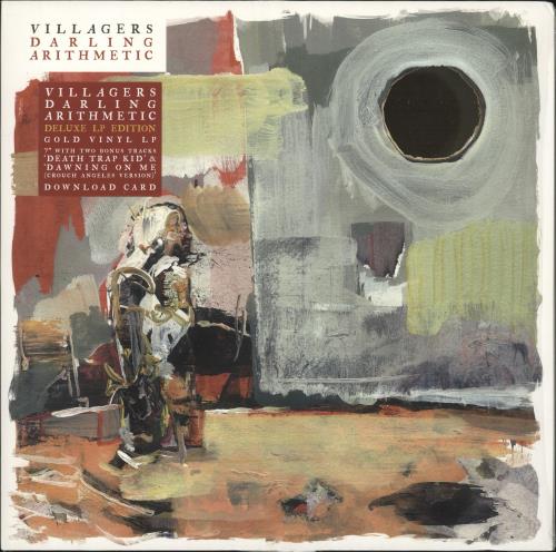 Villagers Darling Arithmetic - Gold Vinyl + Bonus 7" vinyl LP album (LP record) UK VI9LPDA733604