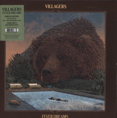 Villagers Fever Dreams - Green - Die Cut - Sealed vinyl LP album (LP record) UK VI9LPFE778874