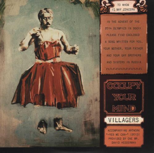 Villagers Occupy Your Mind CD single (CD5 / 5") UK VI9C5OC663055