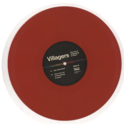 Villagers The Art Of Pretending To Swim - 180gm Vinyl + Red 10" - Autographed vinyl LP album (LP record) UK VI9LPTH734782