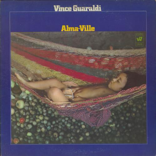 Vince Guaraldi Alma Ville - Promotional Copy vinyl LP album (LP record) US VGALPAL803723
