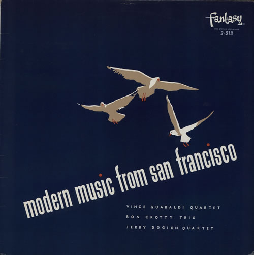 Vince Guaraldi Modern Music From San Francisco - Red Vinyl vinyl LP album (LP record) US VGALPMO567967