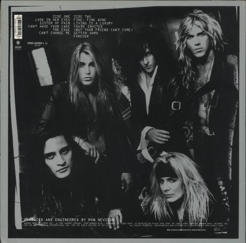 Vince Neil Exposed vinyl LP album (LP record) German VINLPEX718909