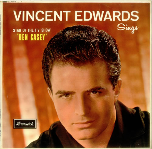 Vincent Edwards Vincent Edwards Sings vinyl LP album (LP record) UK VNZLPVI456688