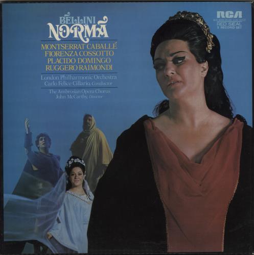 Vincenzo Bellini Norma Vinyl Box Set UK -J4VXNO892480