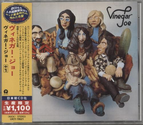 Vinegar Joe Vinegar Joe - Sealed CD album (CDLP) Japanese VJOCDVI876437