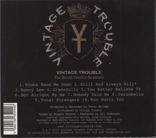 Vintage Trouble The Bomb Shelter Sessions 2 CD album set (Double CD) US XT92CTH789052