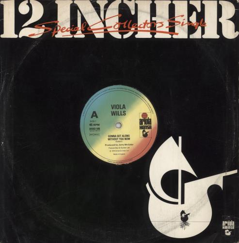 Viola Wills Gonna Get Along Without You Now 12" vinyl single (12 inch record / Maxi-single) UK VIW12GO839255