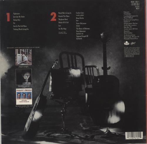 Violent Femmes 3 (Three) - EX vinyl LP album (LP record) UK VIOLPTH868406