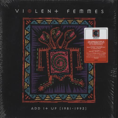 Violent Femmes Add It Up [1981-1993] 2-LP vinyl record set (Double LP Album) US VIO2LAD864738