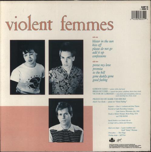 Violent Femmes Violent Femmes + Inner vinyl LP album (LP record) UK VIOLPVI327394
