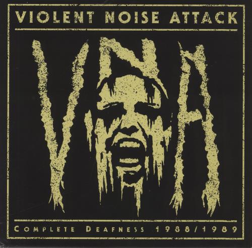 Violent Noise Attack Complete Deafness 1988/1989 vinyl LP album (LP record) French 7KVLPCO837521