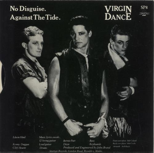 Virgin Dance No Disguise 7" vinyl single (7 inch record / 45) UK VI307NO636407