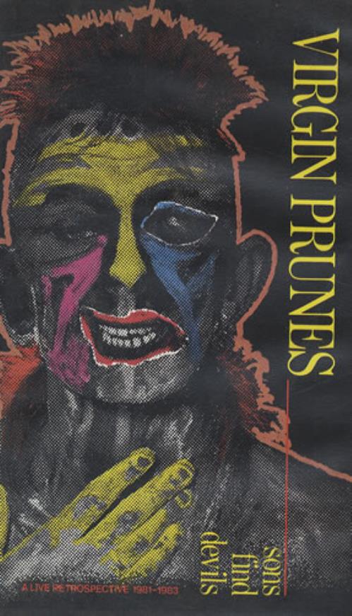 Virgin Prunes Sons Find Devils - A Live Retrospective 1981-1983 video (VHS or PAL or NTSC) UK VPRVISO406933