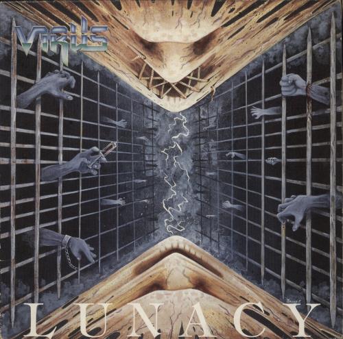 Virus (Thrash) Lunacy - VG vinyl LP album (LP record) UK WUWLPLU887890
