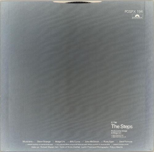 Visage Fade To Grey - EX 12" vinyl single (12 inch record / Maxi-single) UK VIS12FA694784