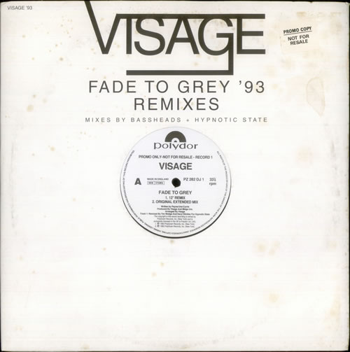 Visage Fade To Grey '93 - Double Pack 12" vinyl single (12 inch record / Maxi-single) UK VIS12FA24536