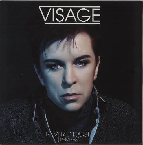 Visage Never Enough - Remixes 12" vinyl single (12 inch record / Maxi-single) UK VIS12NE672083