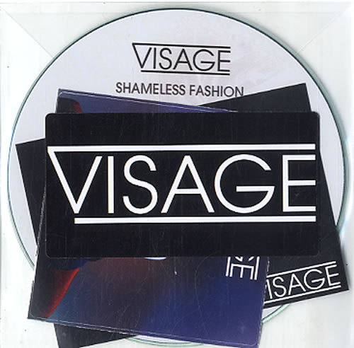 Visage Shameless Fashion CD-R acetate UK VISCRSH607393