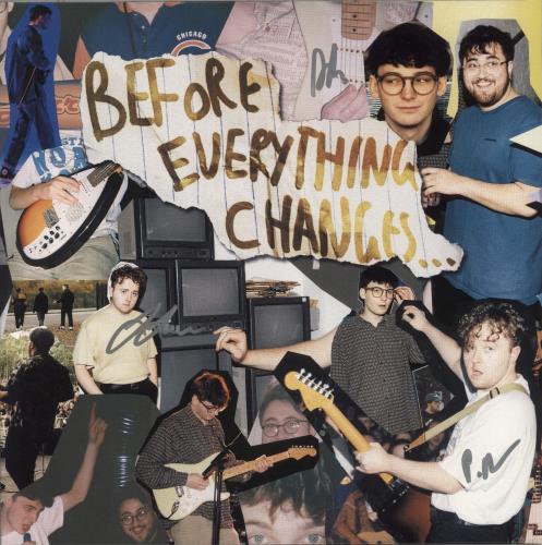 Vistas Before Everything Changes... - Clear Vinyl - Autographed vinyl LP album (LP record) UK 31ULPBE875070