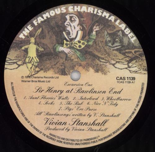 Vivian Stanshall Sir Henry At Rawlinson End + PR media press kit UK VIVKISI549496