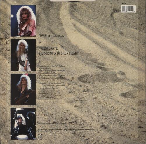 Vixen Cryin' 12" vinyl single (12 inch record / Maxi-single) UK VIX12CR623488