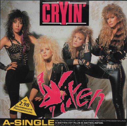 Vixen Cryin' 7" vinyl single (7 inch record / 45) German VIX07CR666583