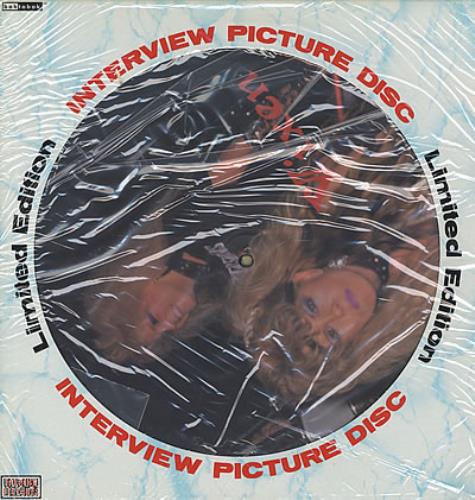 Vixen Interview picture disc LP (vinyl picture disc album) UK VIXPDIN384492