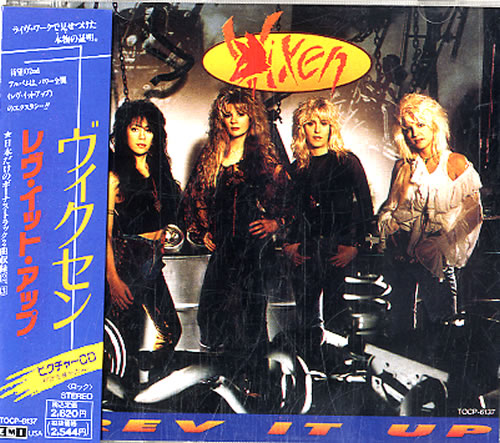 Vixen Rev It Up CD album (CDLP) Japanese VIXCDRE134778