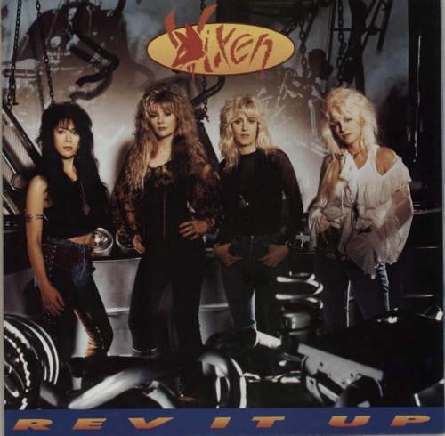 Vixen Rev It Up vinyl LP album (LP record) UK VIXLPRE244733