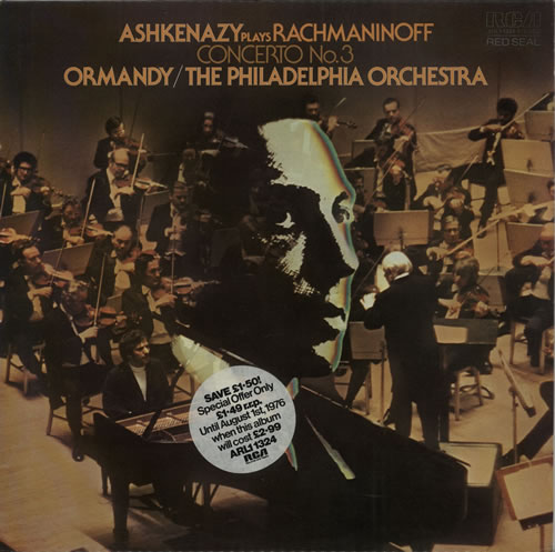 Vladimir Ashkenazy Ashkenazy Plays Rachmaninoff + Booklet vinyl LP album (LP record) UK VL2LPAS633620