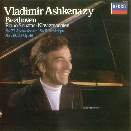 Vladimir Ashkenazy Beethoven: Piano Sonatas vinyl LP album (LP record) UK VL2LPBE531096