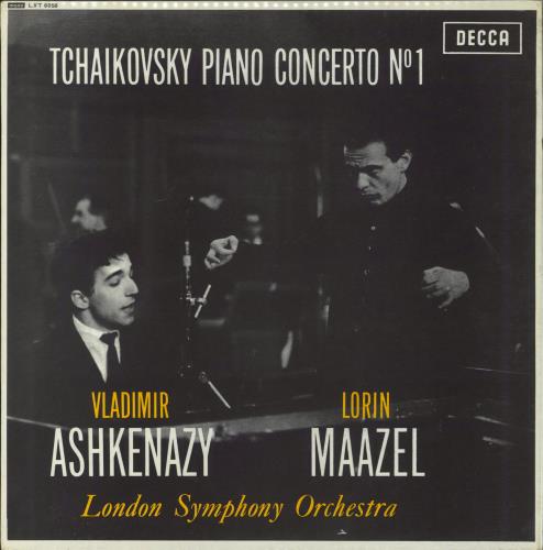 Vladimir Ashkenazy Tchaikovsky: Piano Concerto No. 1 vinyl LP album (LP record) UK VL2LPTC812055