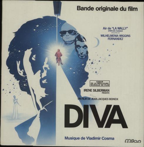 Vladimir Cosma Diva vinyl LP album (LP record) French W3ALPDI665918